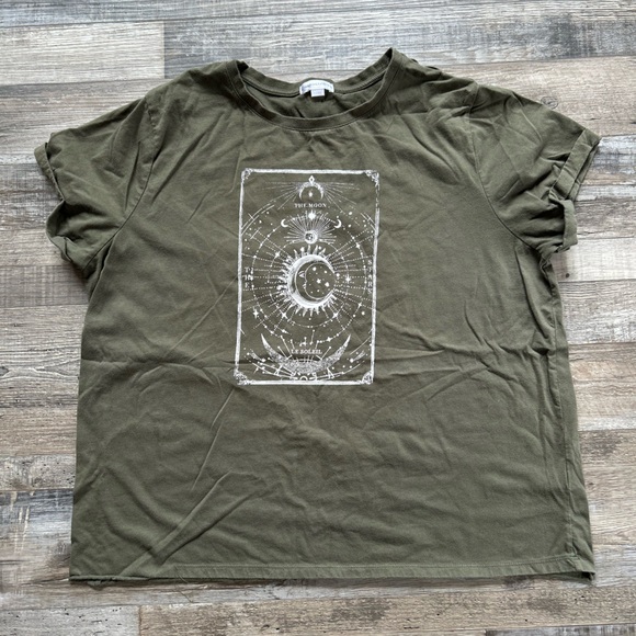 Brand is warehouse one. Size is 1X. Colour is green. - Picture 1 of 1